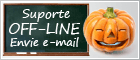 Halloween - Icono Chat en directo #5 - desconectado - Português
