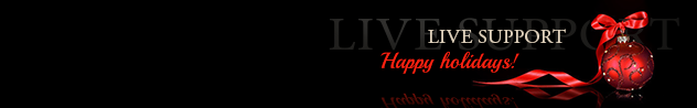 
				Online live chat window header #3 for winter - English