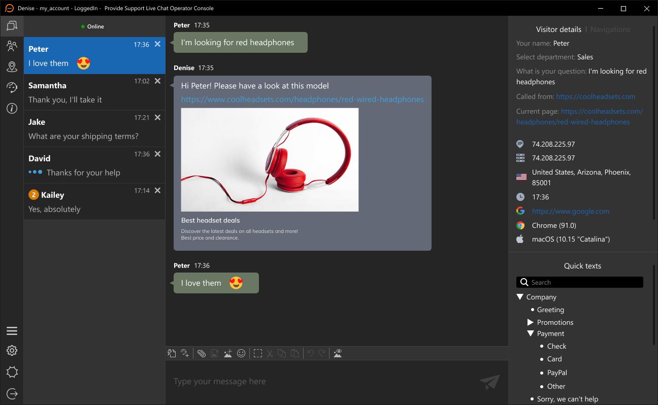 Try completely new version of agent app from Provide Support Live Chat Redesigned application for live chat agents