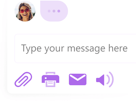 Configura las funciones del chat disponibles para tus clientes Funciones de la ventana del chat
