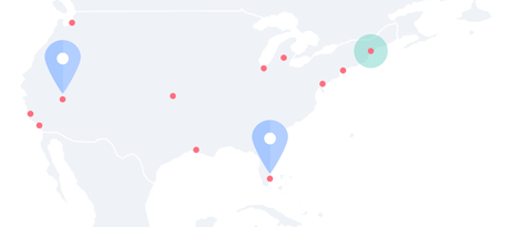 Use Geo Location map to see your visitors' geographic location Distribución geográfica de los visitantes del sitio web
