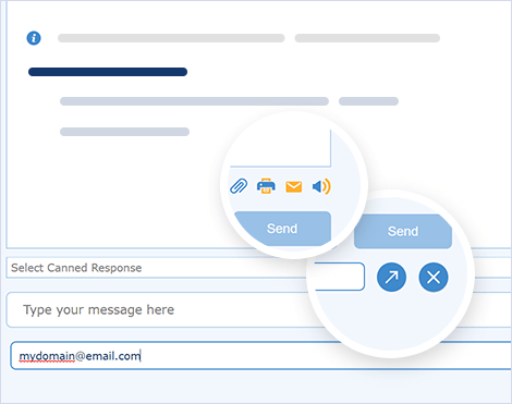 Enviar transcripciones del chat desde la app web para operadores Enviar transcripciones del chat desde la app web para operadores
